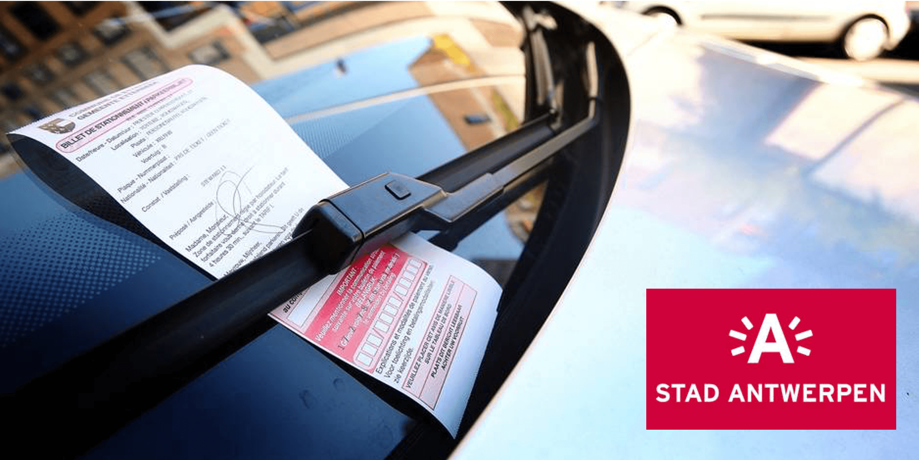 Contest a parking ticket in Antwerp