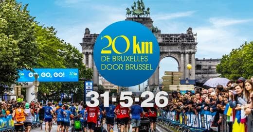 20 km of Brussels 2026: traffic, parking and transport on 31 May